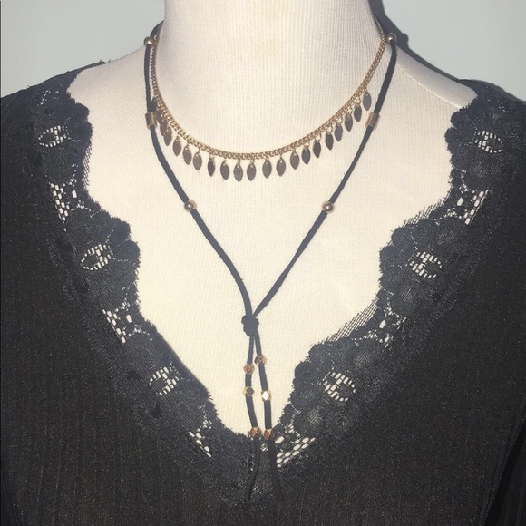 Black long sleeve tee shirt - Picture 3 of 3